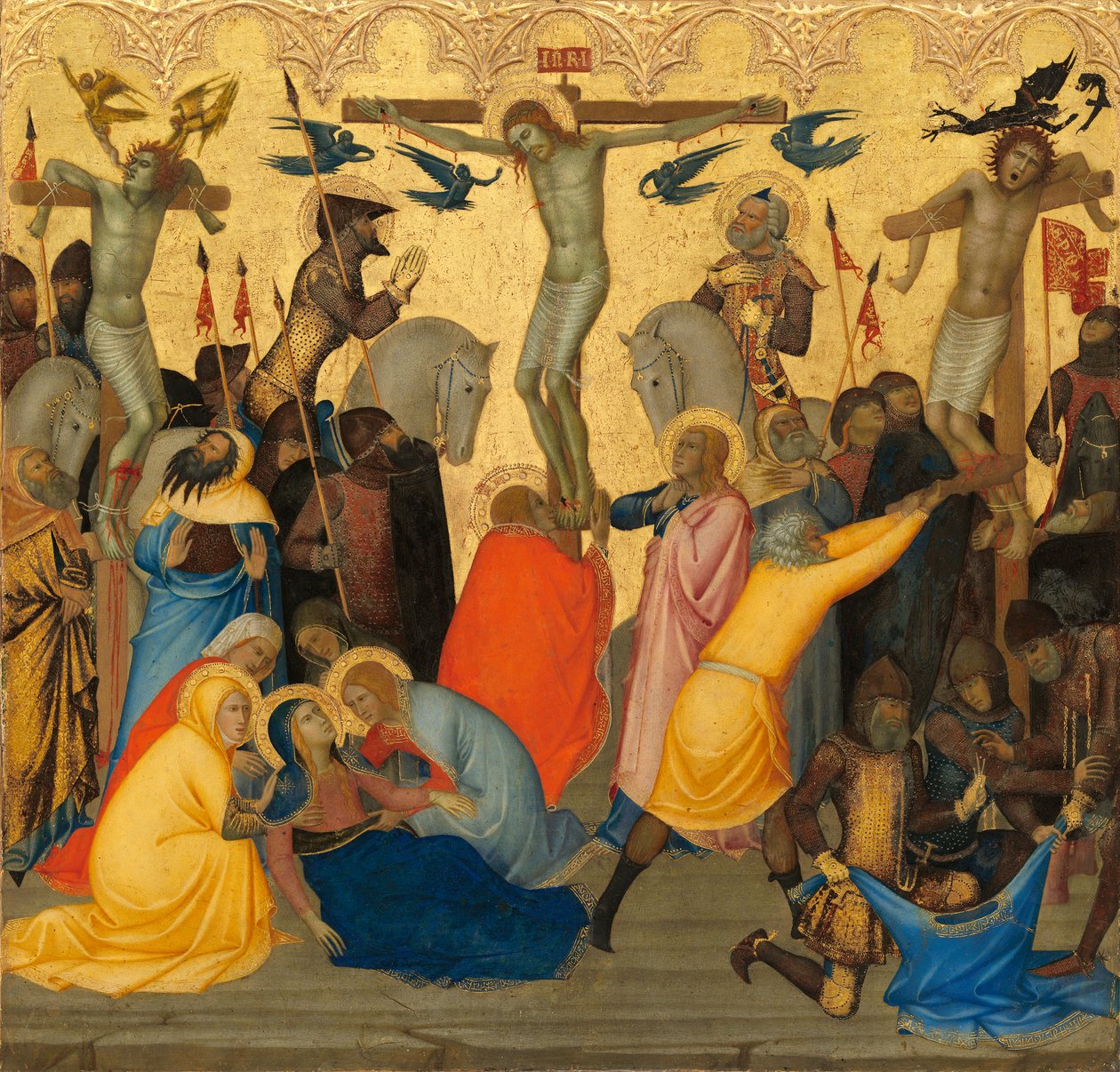 The Crucifixion by Andrea Vanni