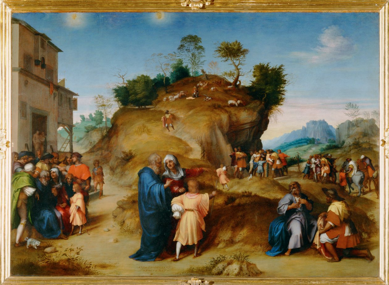 Joseph the Egyptian by Andrea del Sarto