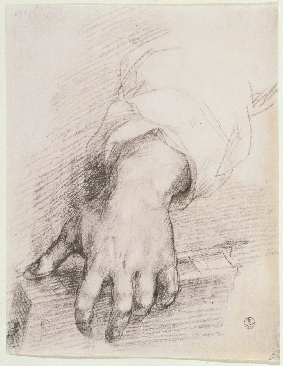 Study of a Hand for the Madonna of the Harp by Andrea del Sarto