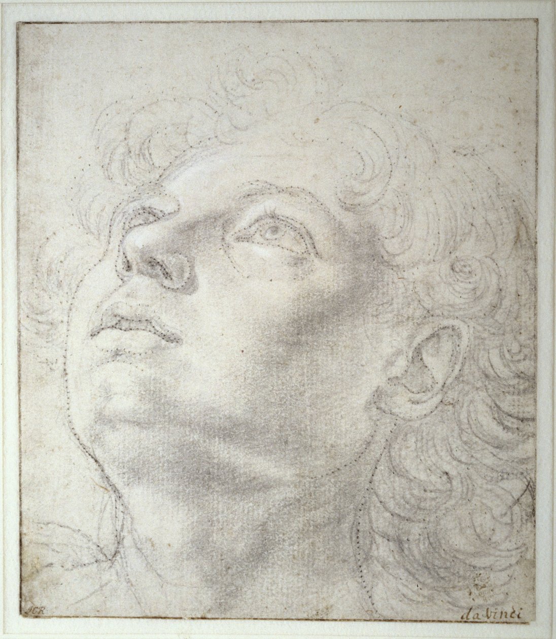 Head of an Angel by Andrea del Verrocchio