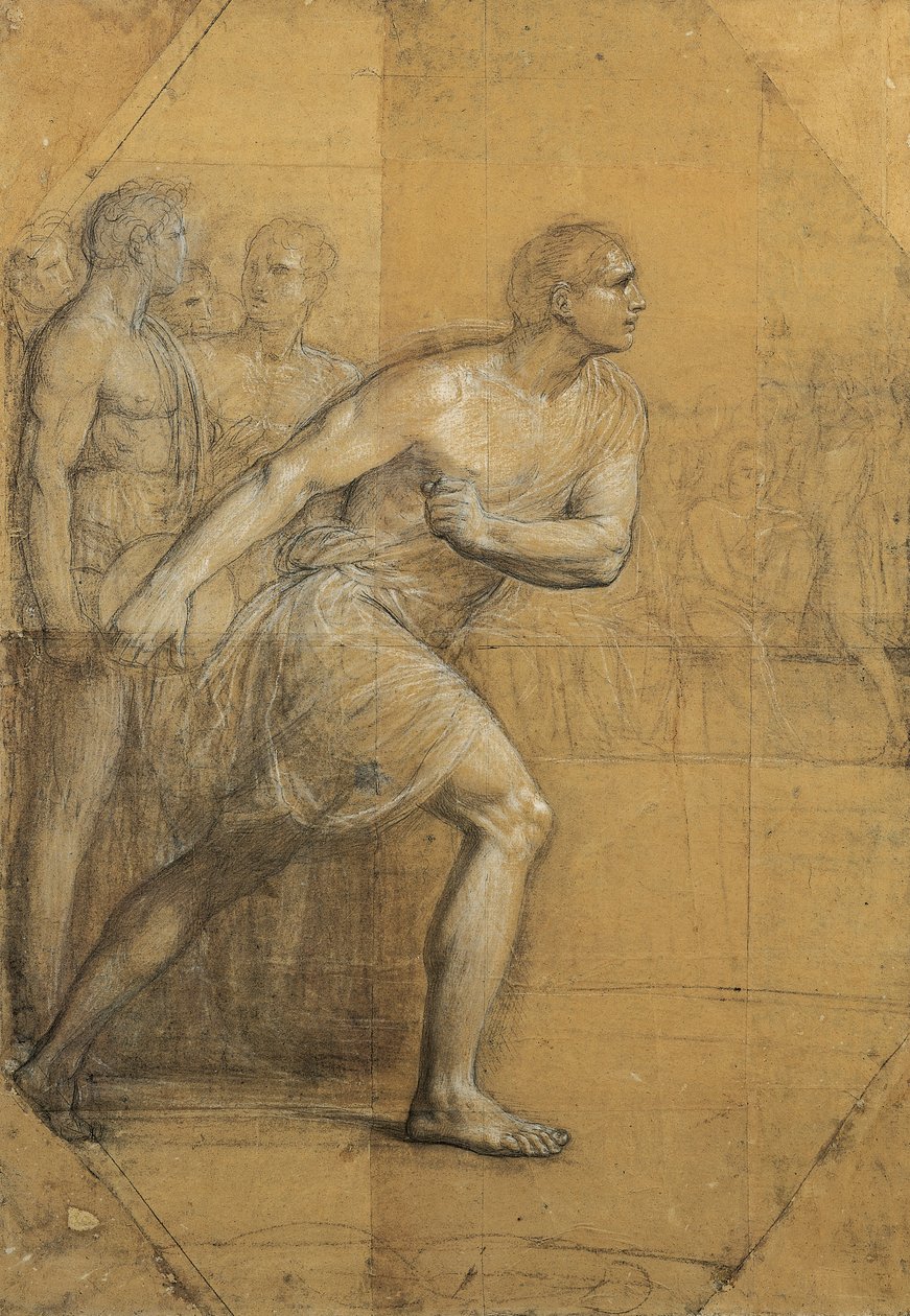The Discus Thrower by Andrea the Elder Appiani
