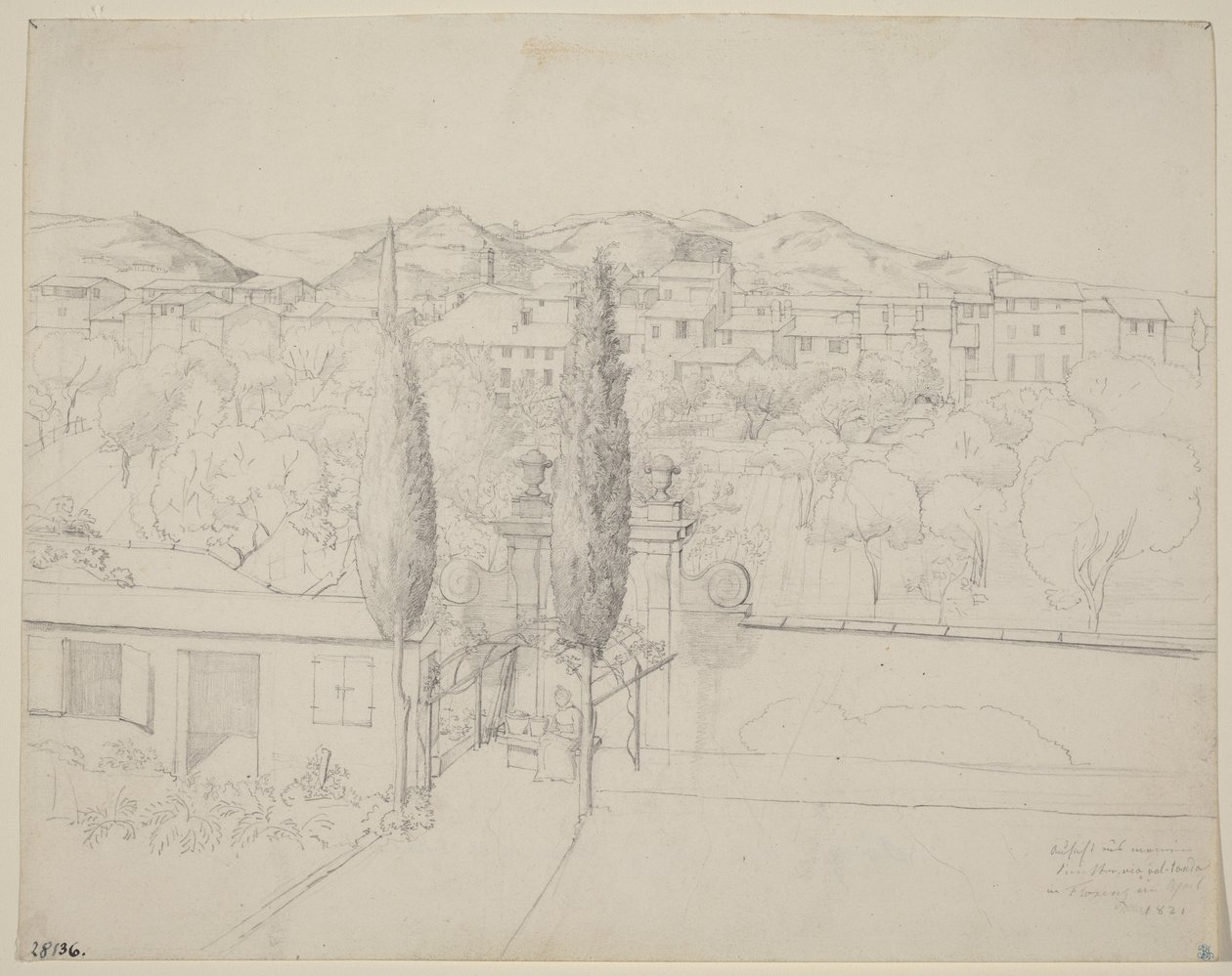 View from My Window, via Valfonda in Florence by Andreas-Ludwig Kruger