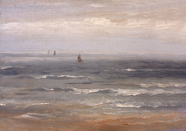 The North Sea by Andreas Achenbach