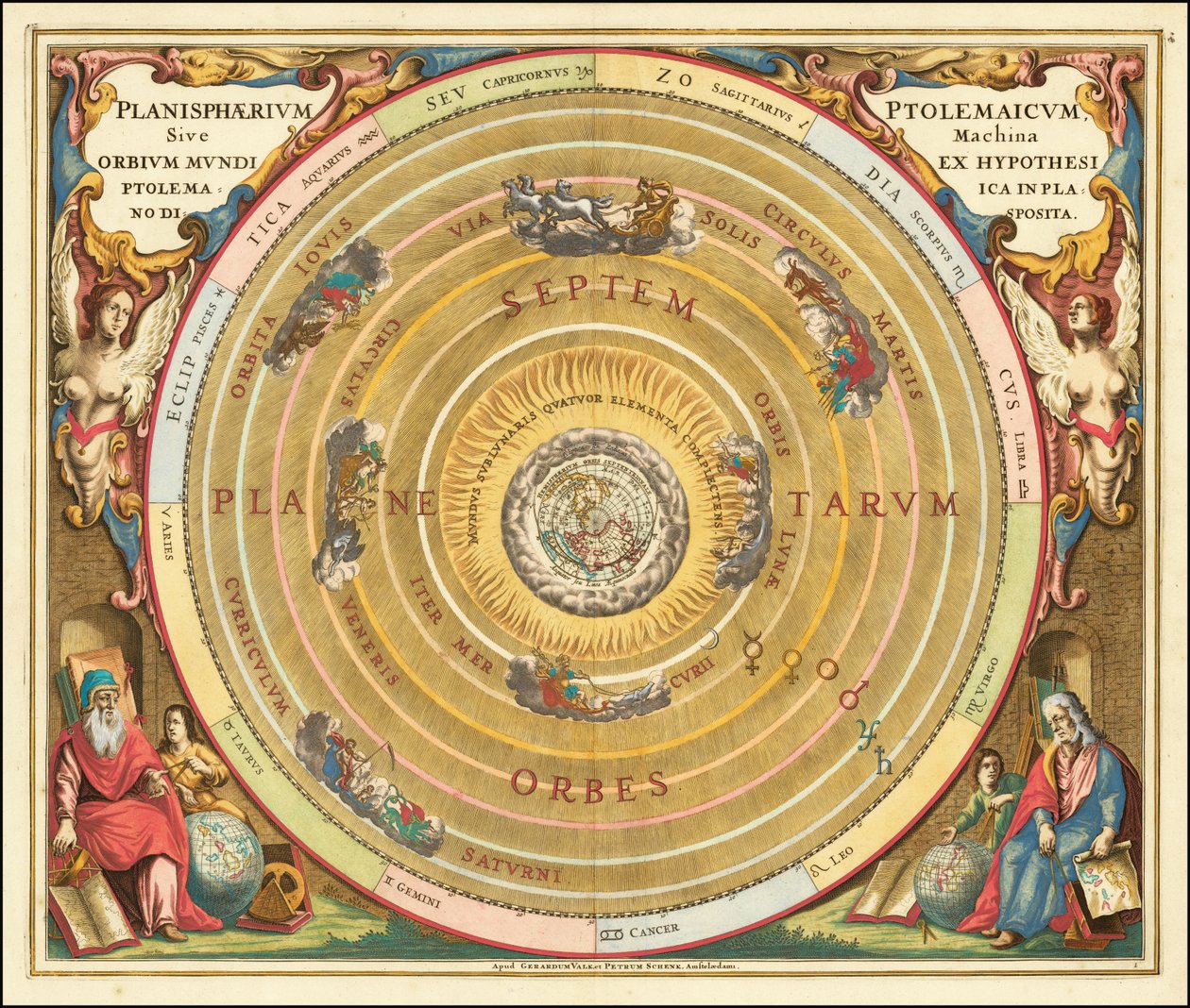 1660 Illustration of Claudius Ptolemy