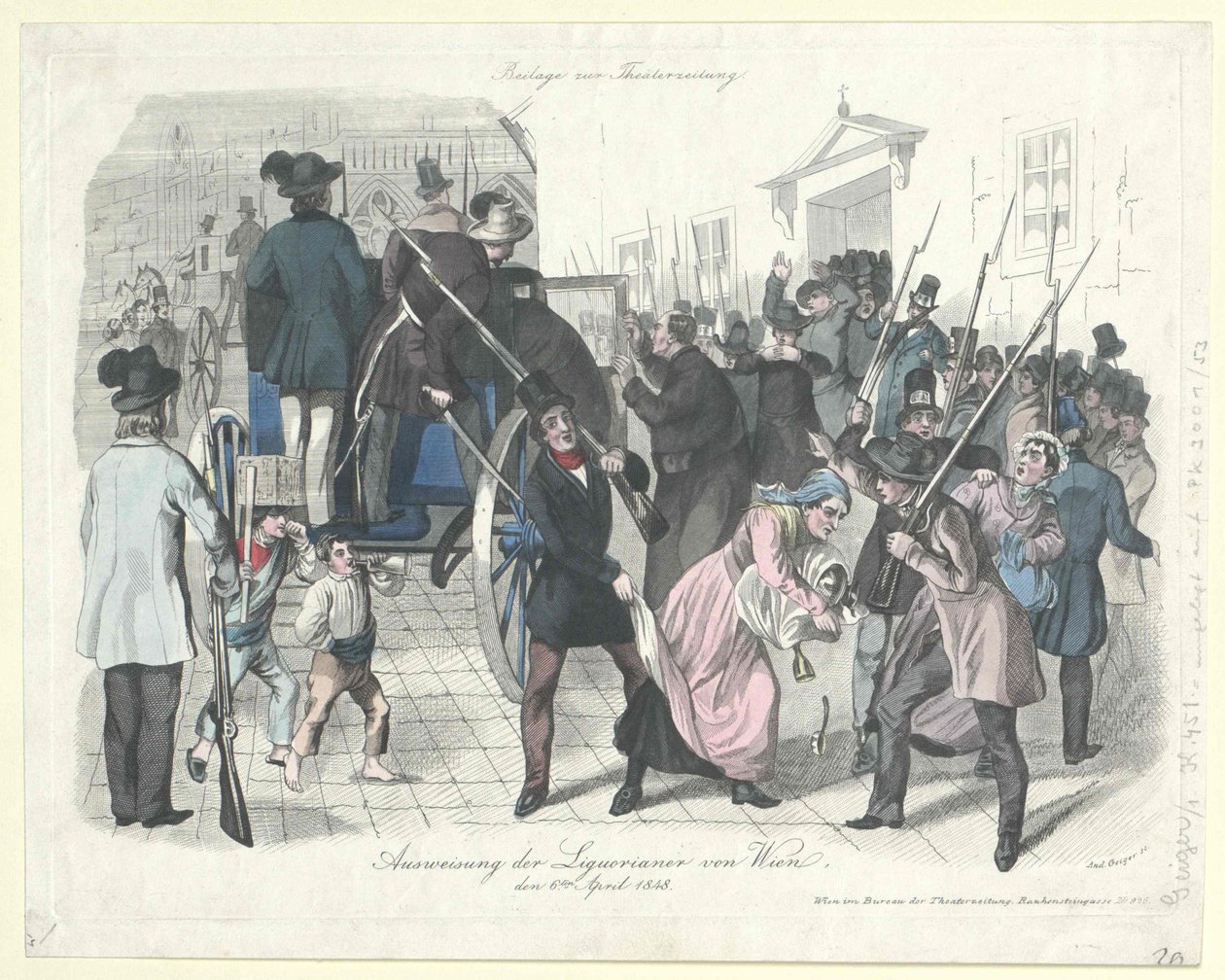 Deportation of the Redemptorists of Vienna by Andreas Geiger