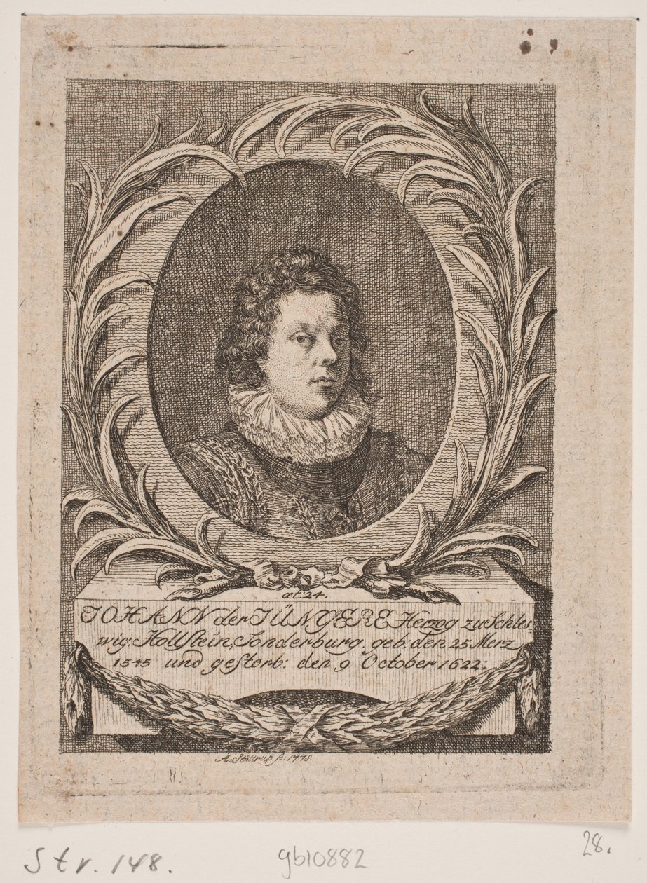 Duke Hans the Younger of Sønderborg by Andreas Støttrup