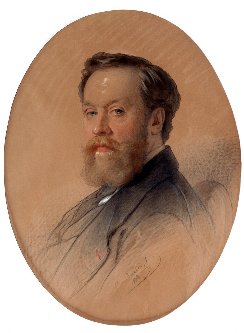 Portrait of the Marshal of the Nobility V.Y. Tulinov by Andrei Belloli