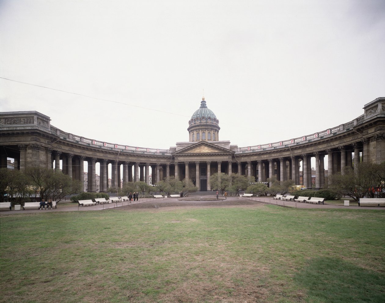 The Kazan Cathedral in Saint Petersburg, 1800-1811 by Andrei Nikiforovich Voronikhin