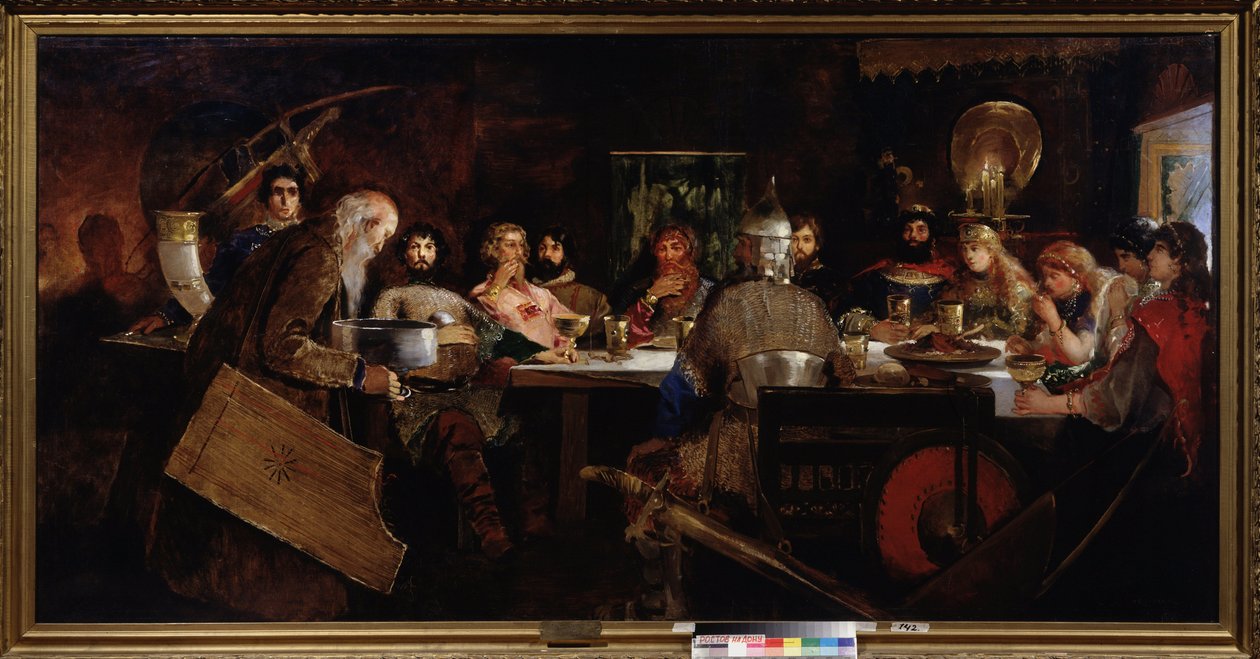 Banquet at the Grand Duke Vladimir the Great by Andrei Petrovich Ryabushkin