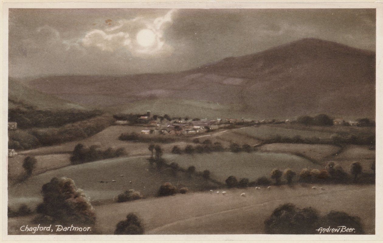 Chagford, Dartmoor by Andrew Beer