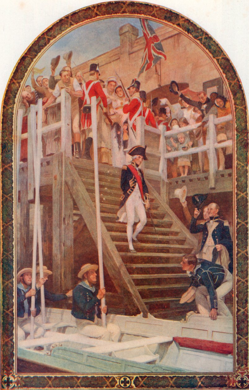 Nelson Leaving Portsmouth, May 18 by Andrew Carrick (after) Gow