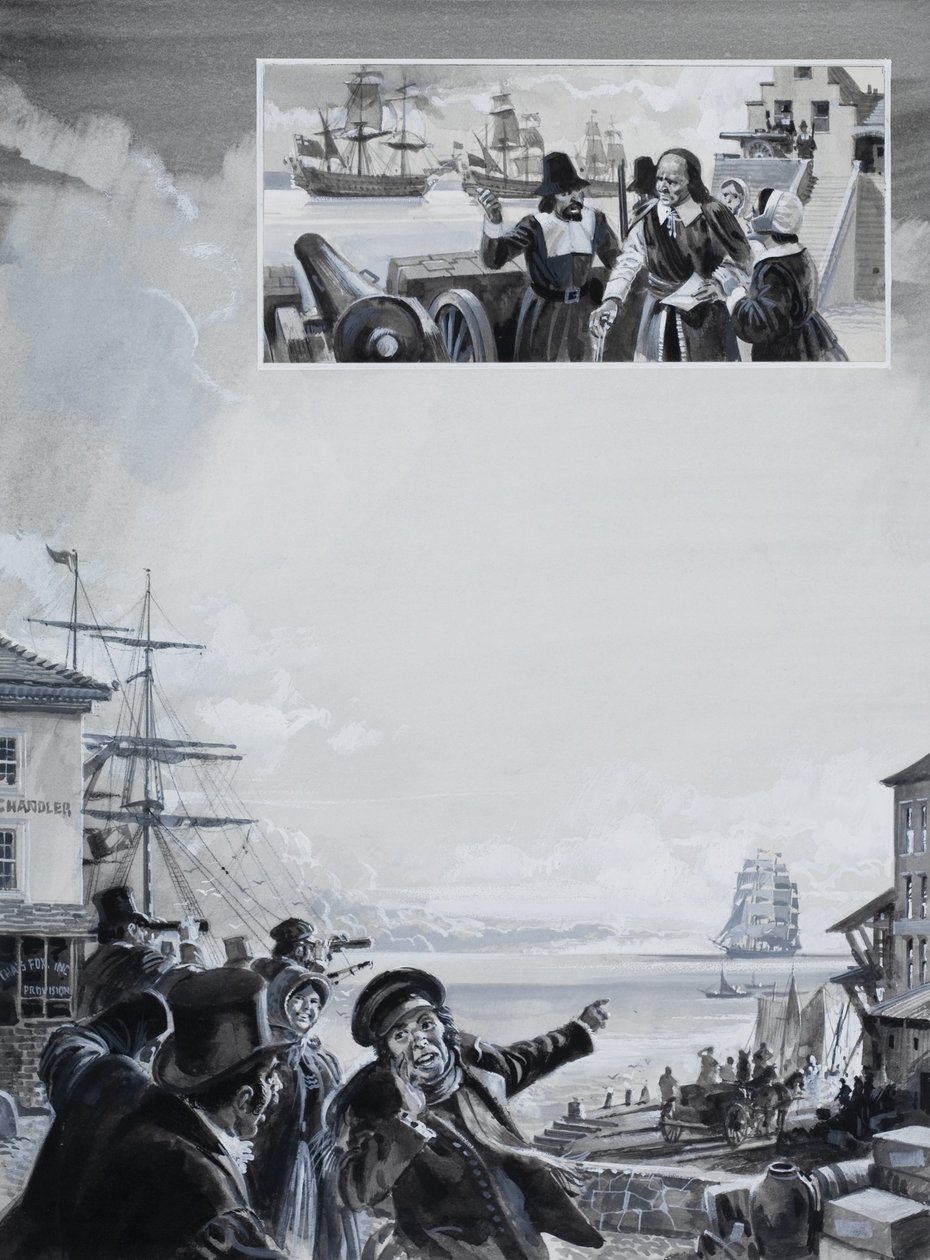 Harbour Scene by Andrew Howat