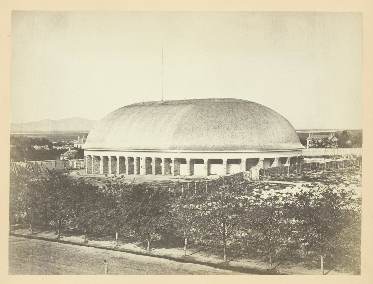 Great Mormon Tabernacle, Salt Lake City by Andrew Joseph Russell