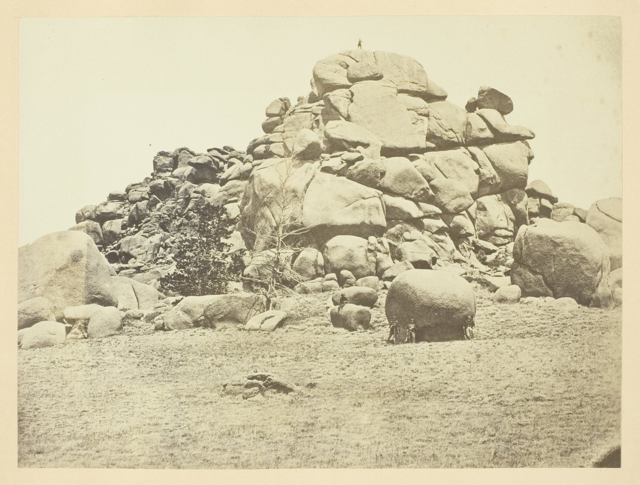 Skull Rock, Sherman Station, Laramie Mountains by Andrew Joseph Russell