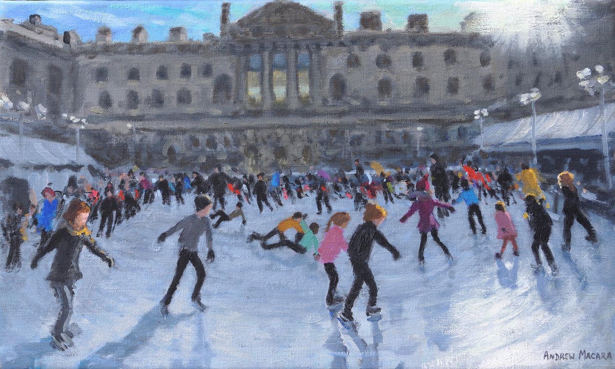 Skating, Midday, Somerset House, 2013 by Andrew Macara