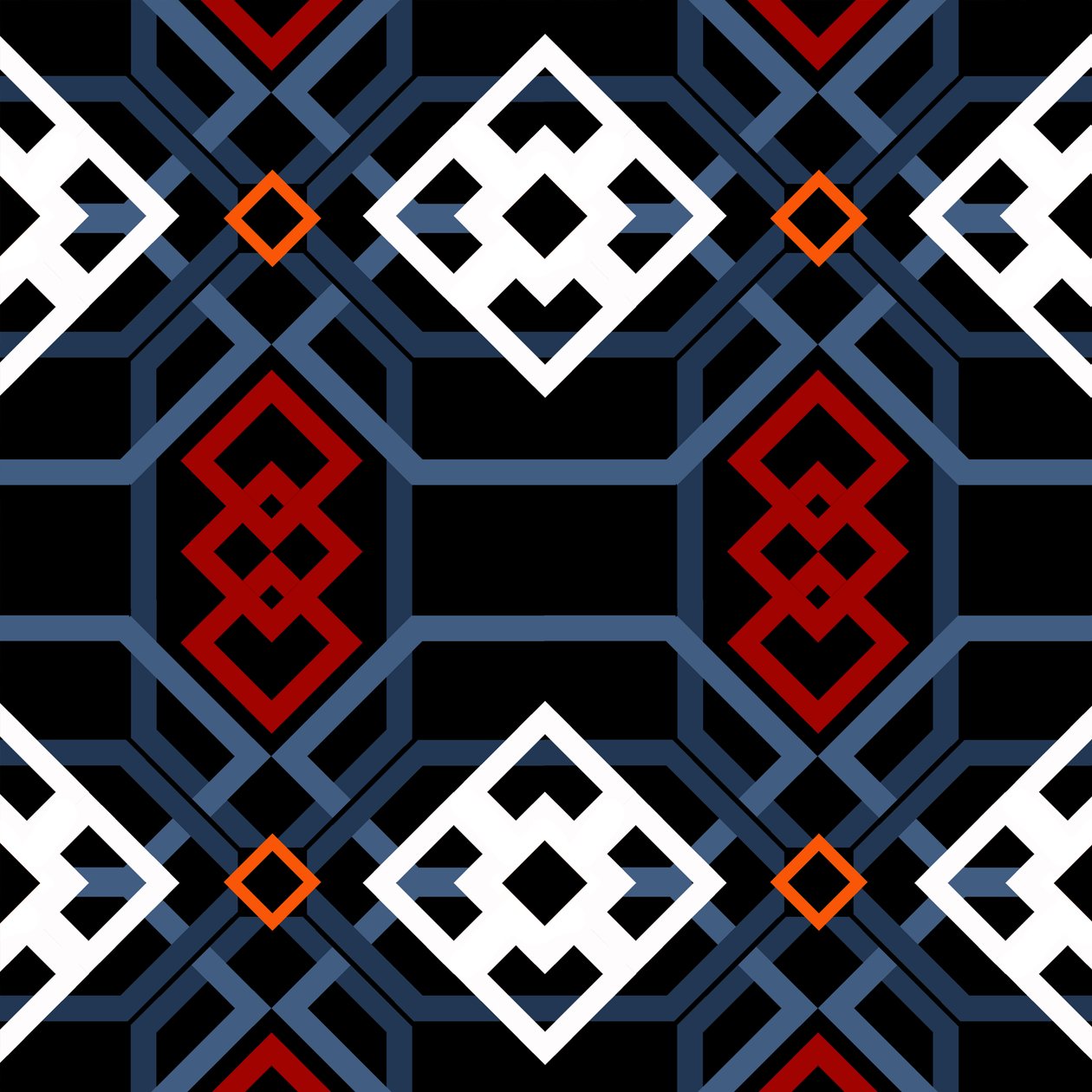 Andalusian Geometric, 2018 by Andrew Watson