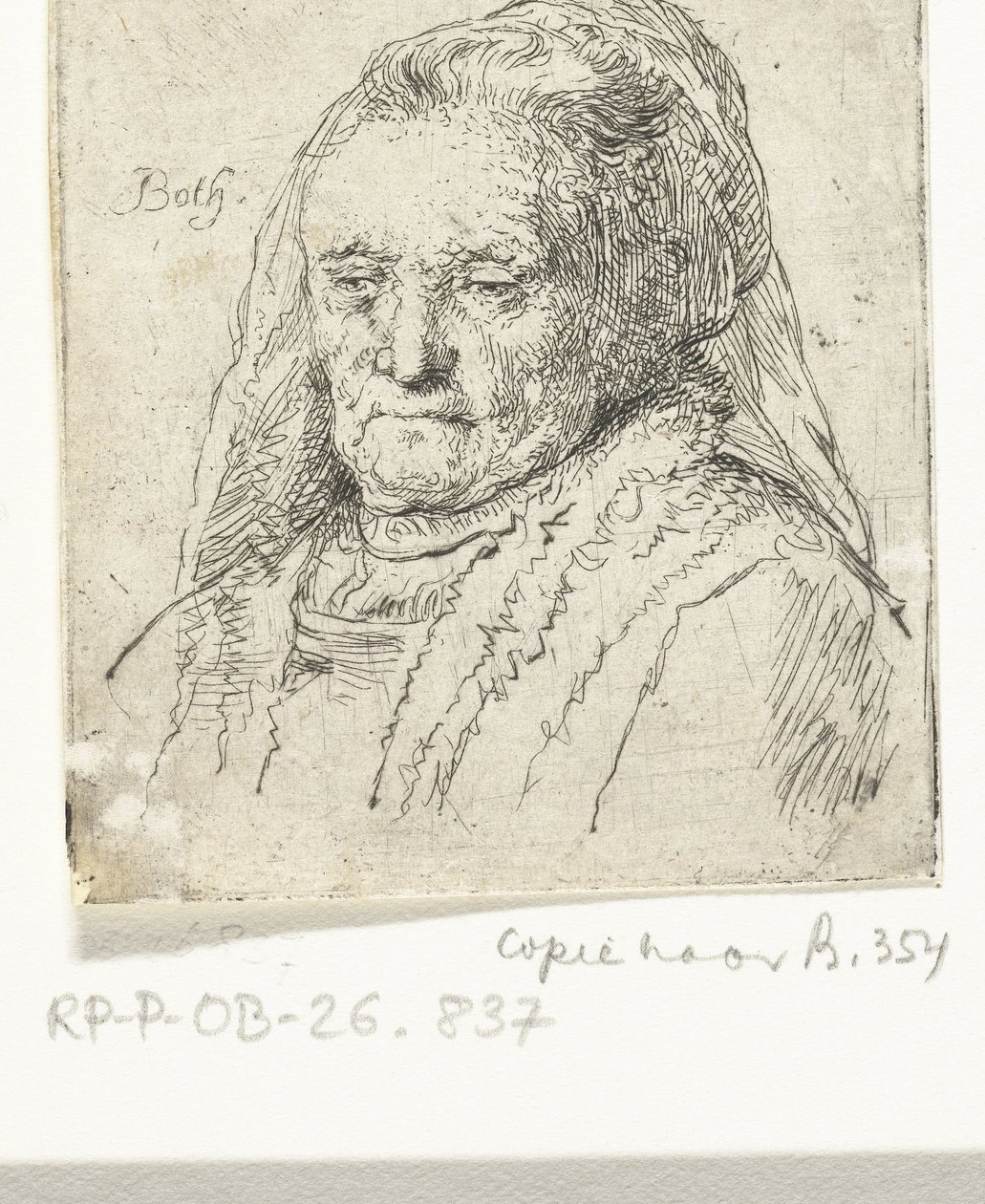 Portrait Bust of Rembrandt