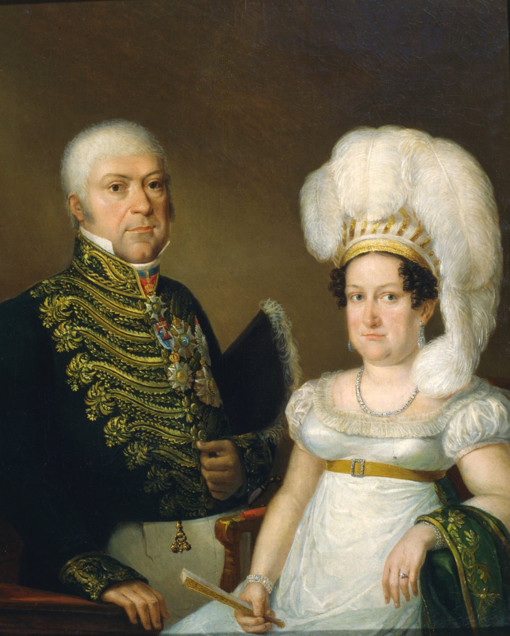 Portrait of a General and his Wife by Angelica Kauffmann
