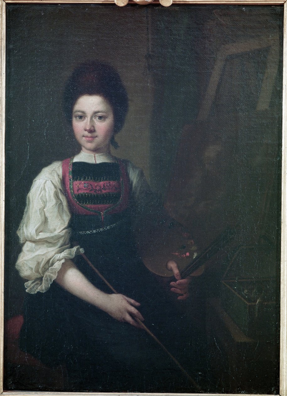 Self Portrait, 1763 by Angelica Kauffmann