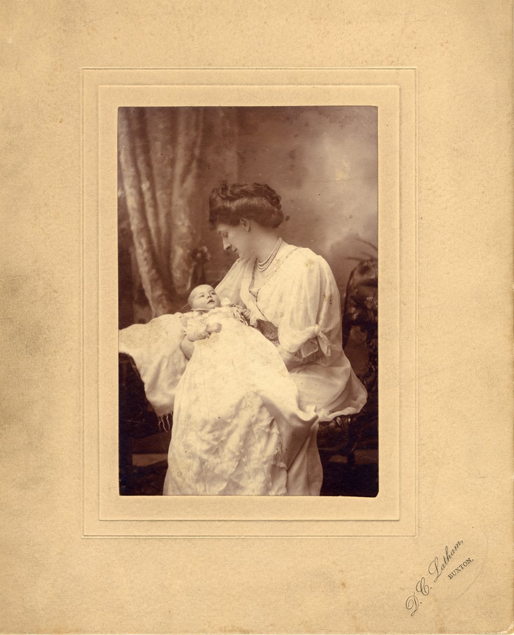 Duchess Evelyn Cavendish with Her Daughter Lady Anne by Thomas Kelly