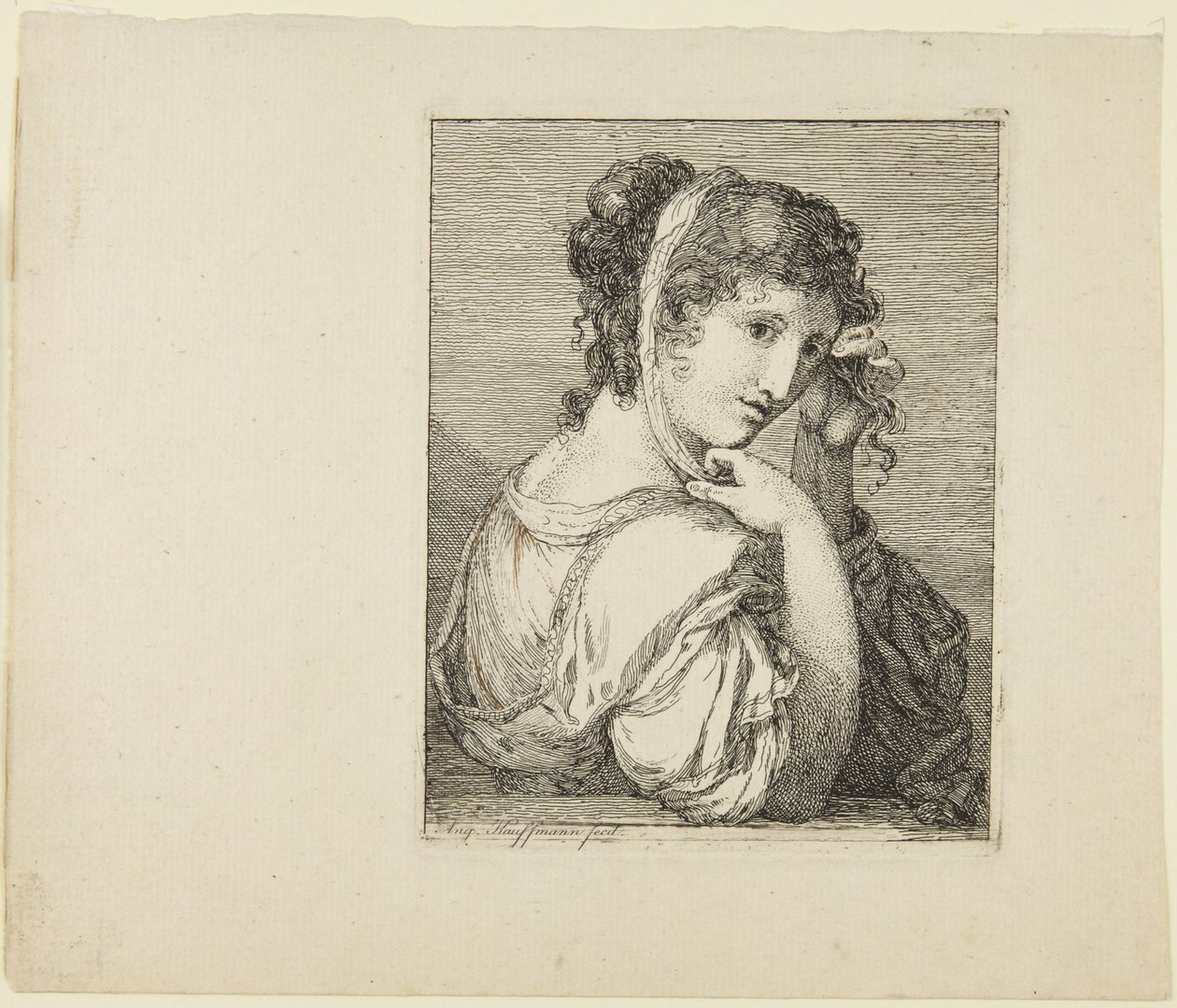 Portrait of Girl by Angelica Kauffmann