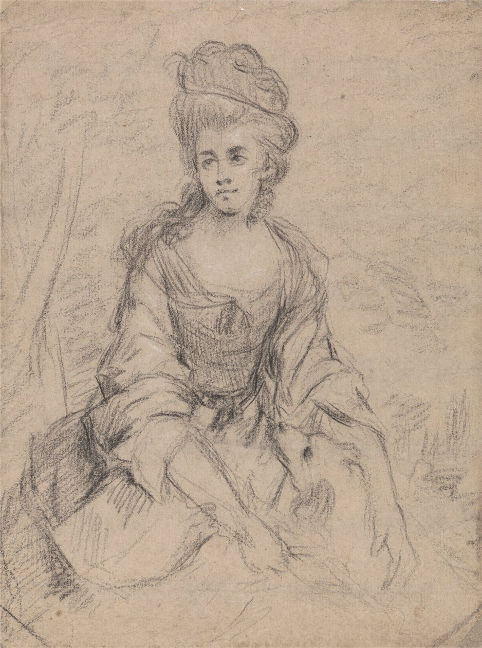 Portrait of a Lady by Angelica Kauffmann