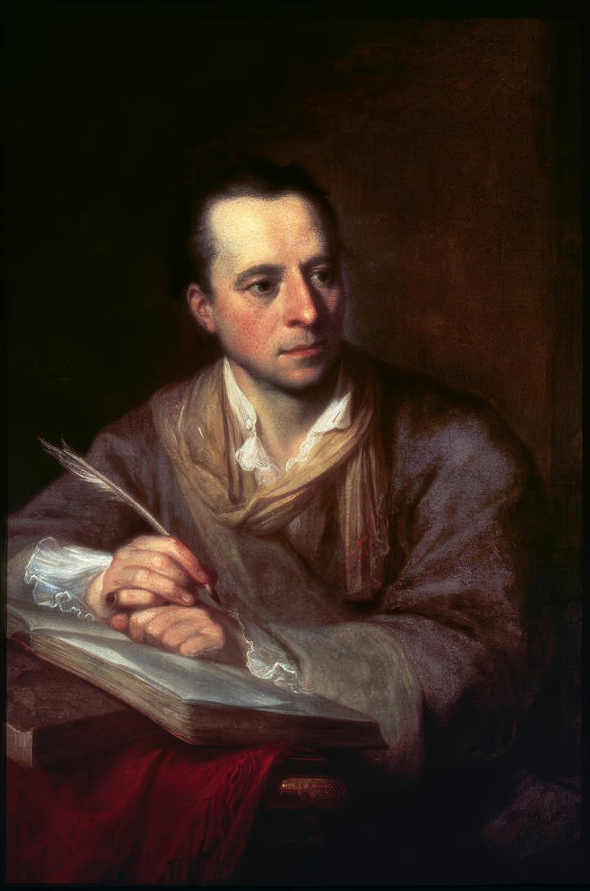 Johann Joachim Winckelmann by Angelika Kauffmann