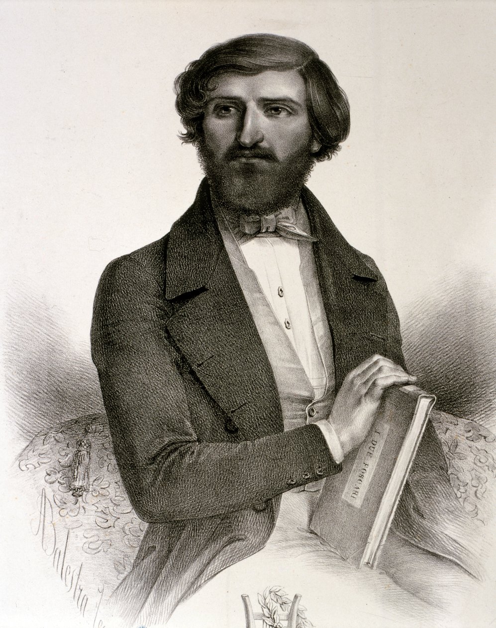 Portrait of Giuseppe Fortunino Francesco Verdi by Angelo Balestra