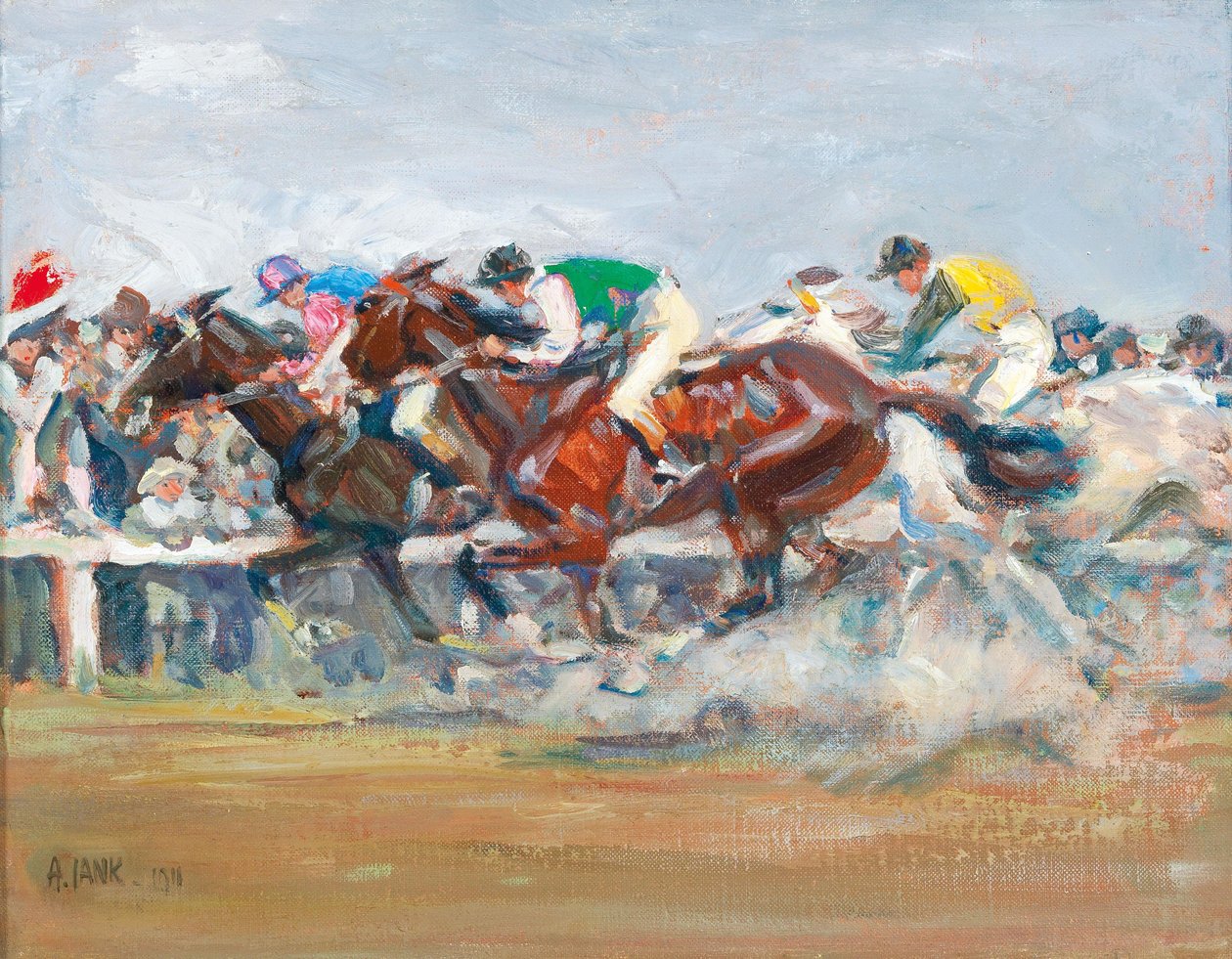 Horse Racing by Angelo Jank
