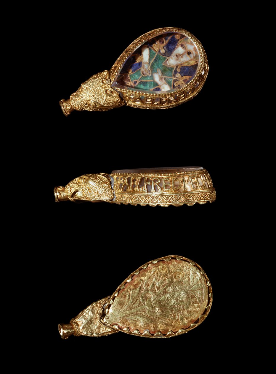 The Alfred Jewel by Anglo Saxon