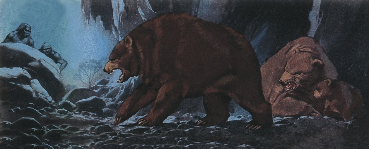 Bears and Primitive Man by Angus McBride