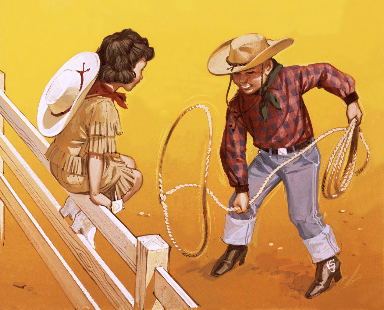 Children from the United States by Angus McBride