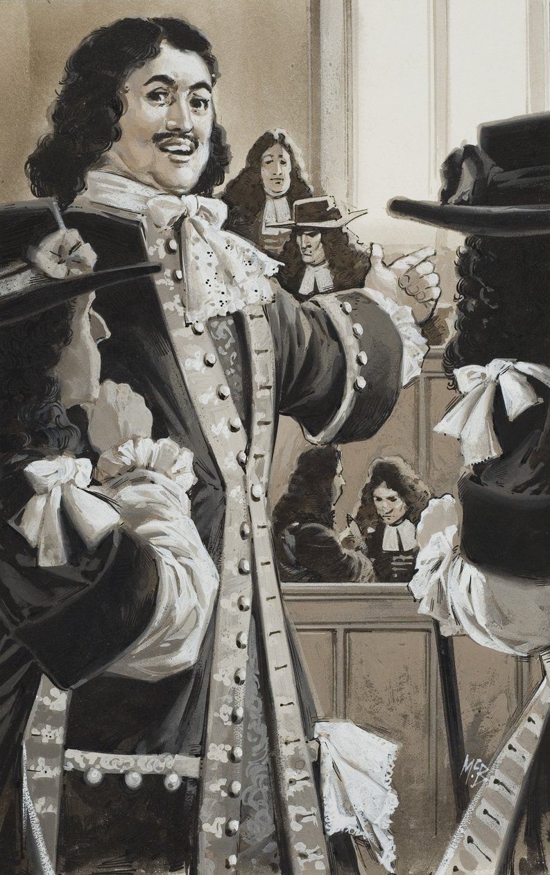 Peter the Great (1672-1725) in Court by Angus McBride