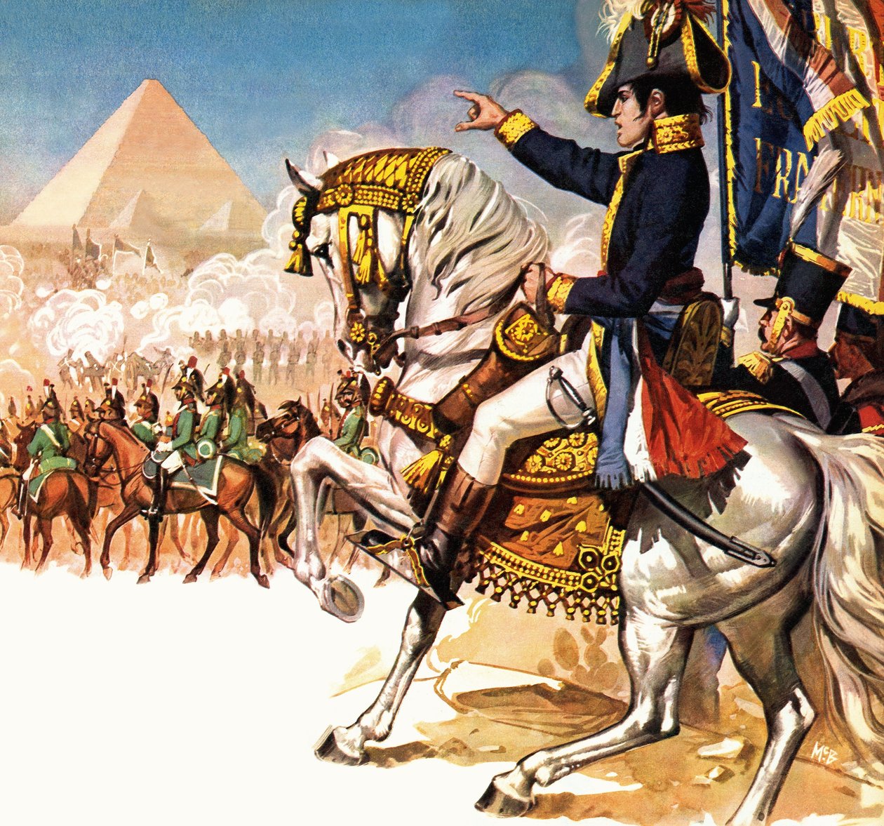 The Battle of the Pyramis by Angus McBride