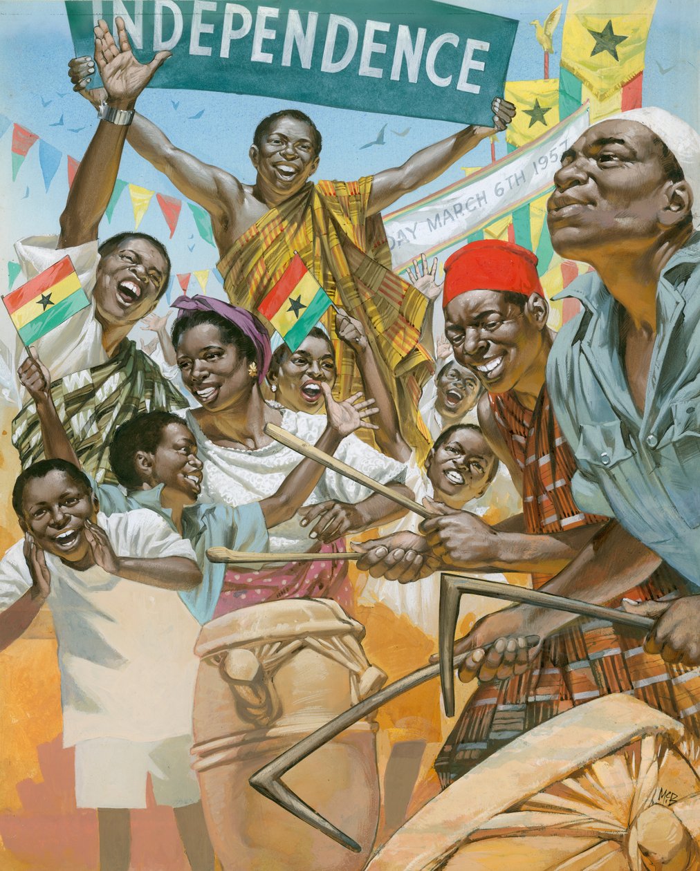 West Africa Awakes by Angus McBride