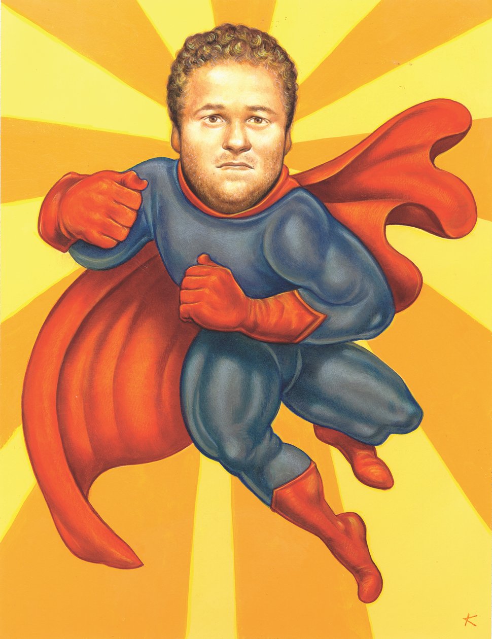 Seth Rogan by Anita Kunz