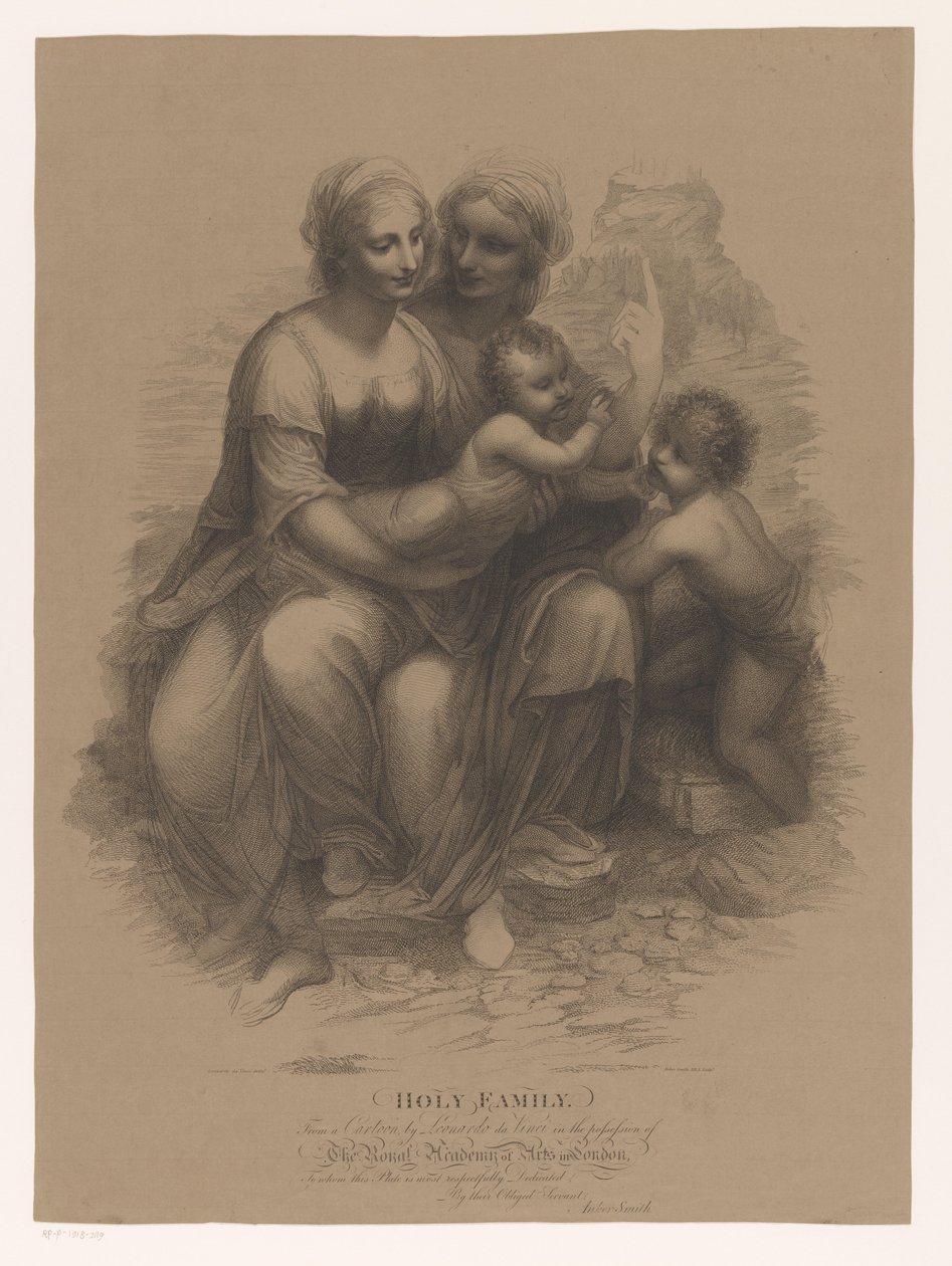 Holy Family with John the Baptist and Elizabeth by Anker Smith