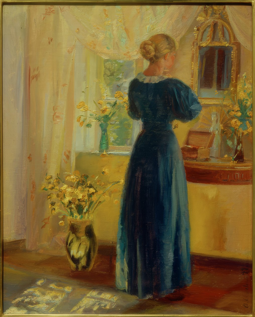 Interior by Anna Ancher