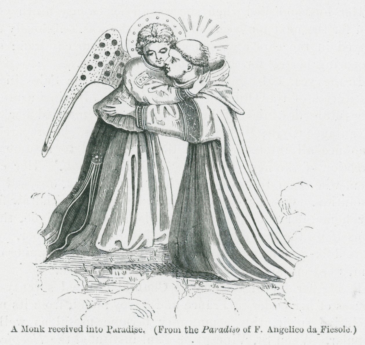 A Monk Received into Paradise by Anna Brownell Jameson
