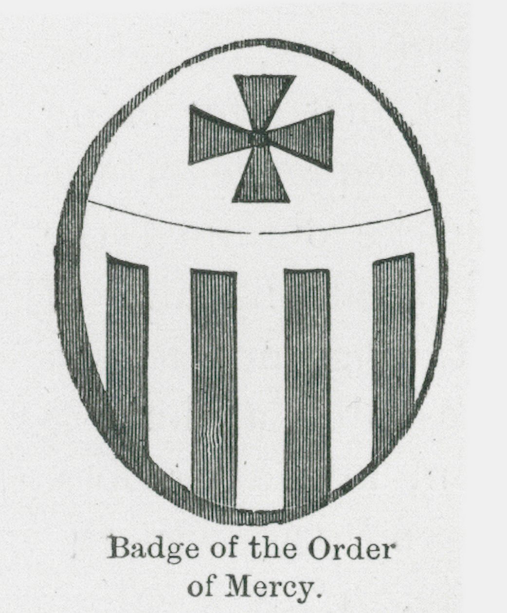 Badge of the Order of Mercy by Anna Brownell Jameson