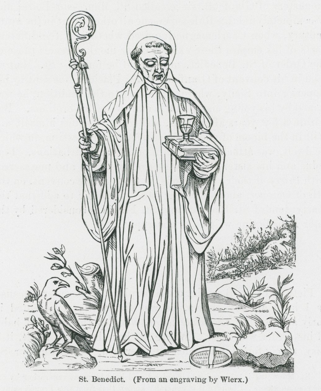 St Benedict by Anna Brownell Jameson