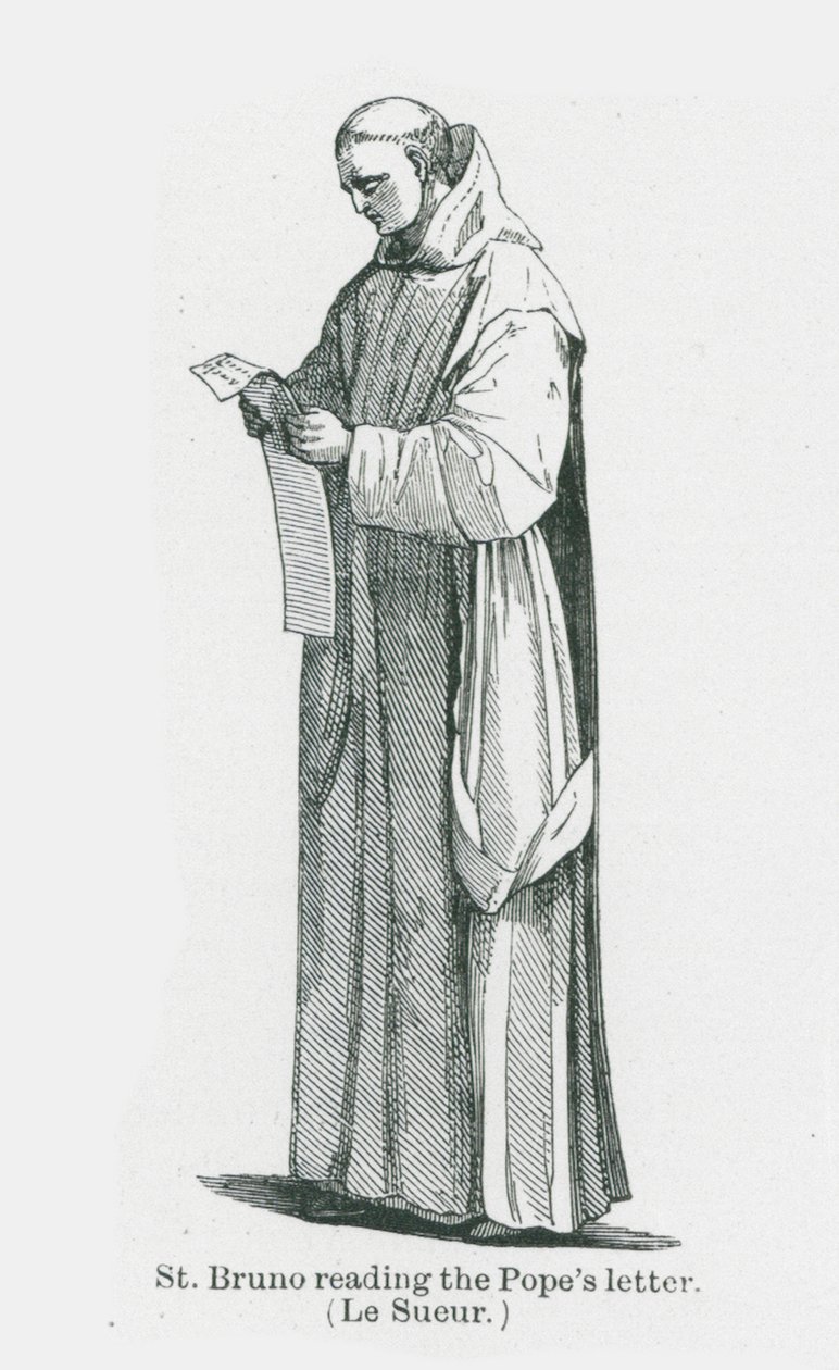 St Bruno Reading the Pope