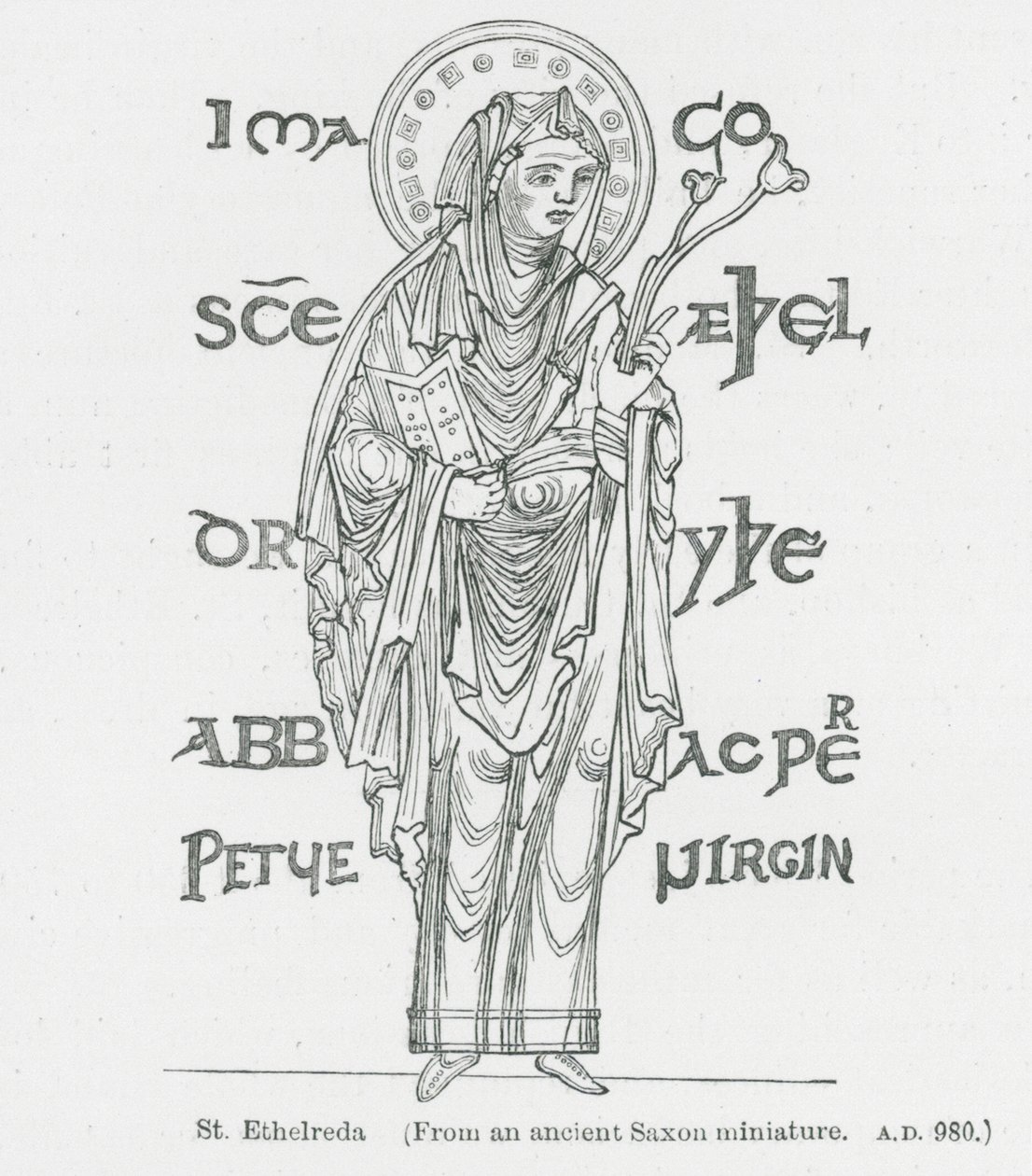 St Ethelreda by Anna Brownell Jameson