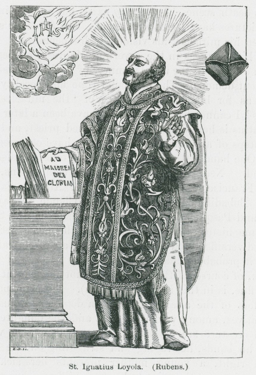 St Ignatius Loyola by Anna Brownell Jameson