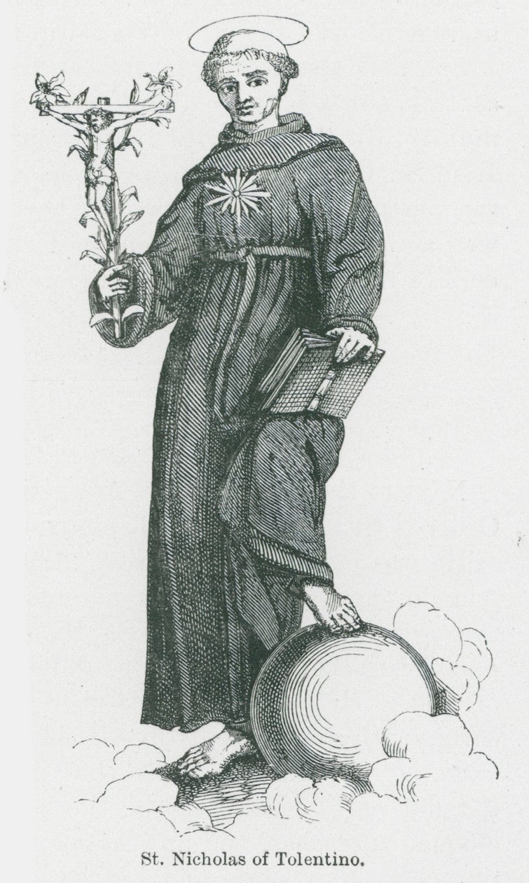 St Nicholas of Tolentino by Anna Brownell Jameson