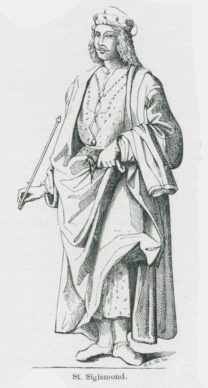 St Sigismond by Anna Brownell Jameson