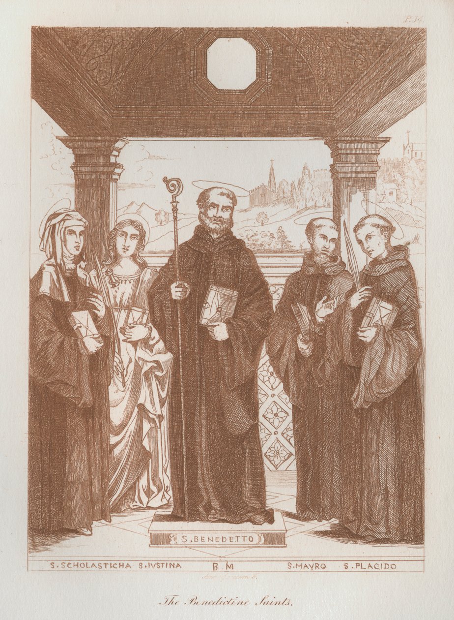 The Benedictine Saints by Anna Brownell Jameson