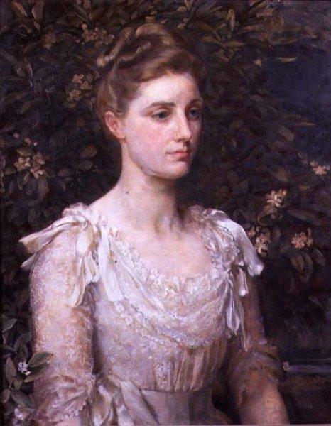 Portrait of Cecilia Farrer by Anna Lea Merritt