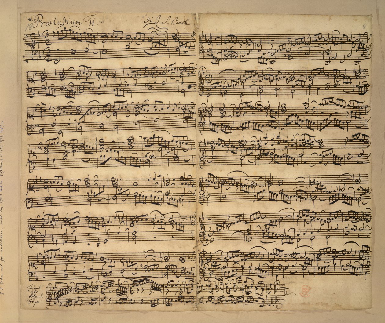 F Major Prelude, Das Wohltemperierte Clavier, Book 2 by Anna Magdalena Bach