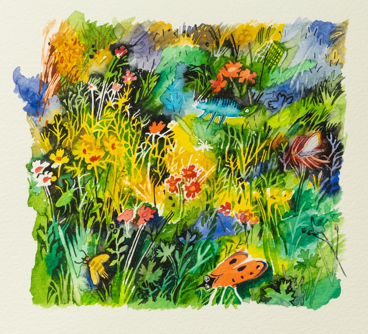 Meadow Bugs, 2023 by Anna Pugh